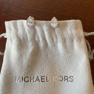 BRAND NEW Michael Kors tear drop studs